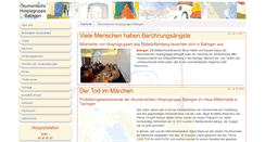 Desktop Screenshot of hospiz-balingen.de